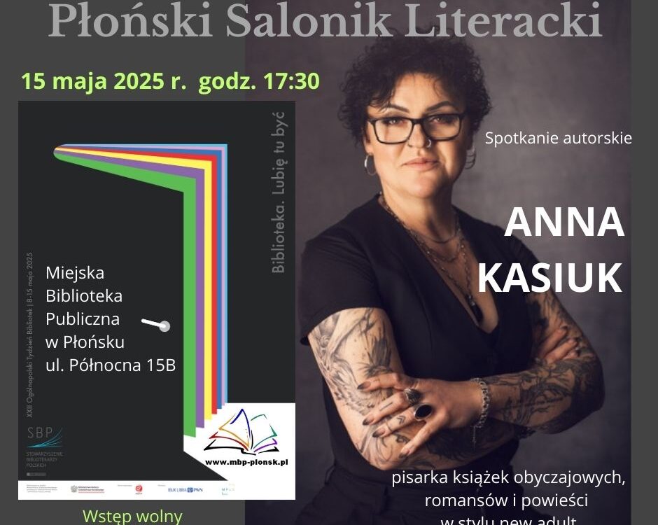 Spotkanie autorskie Anna Kasiuk